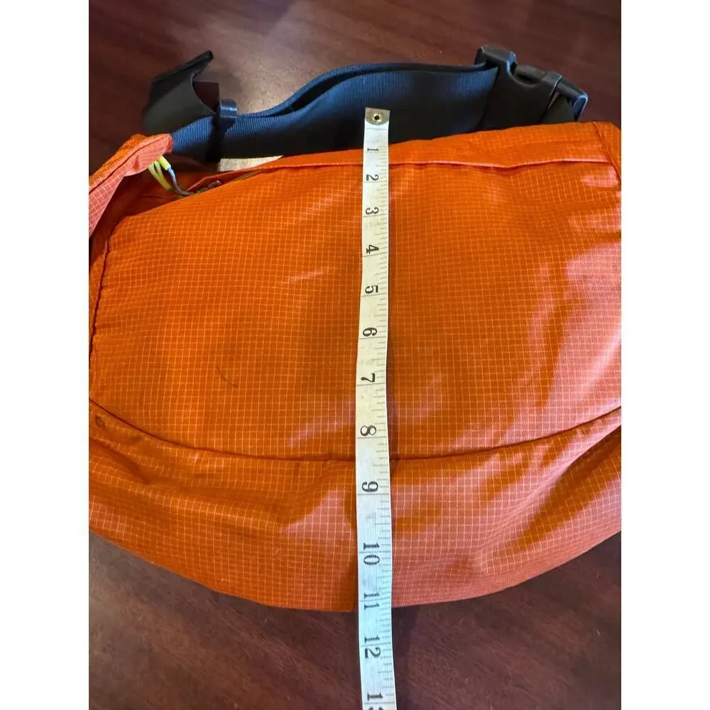 Maleroads Orange Crossbody Sling Bag Travel Chest Pack Lightweight